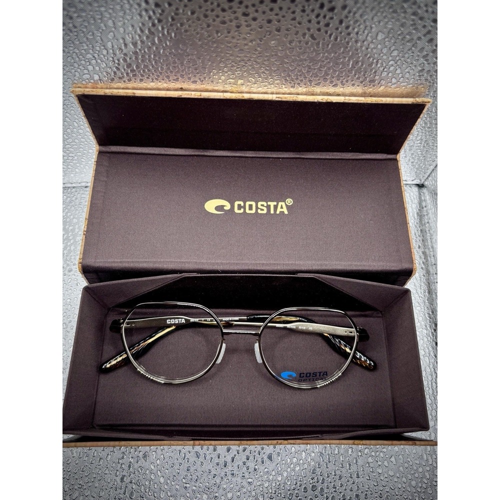 Costa Del Mar BRD510 Bimini Road Eyeglasses Demo Lens  Light Gold 52-19-148